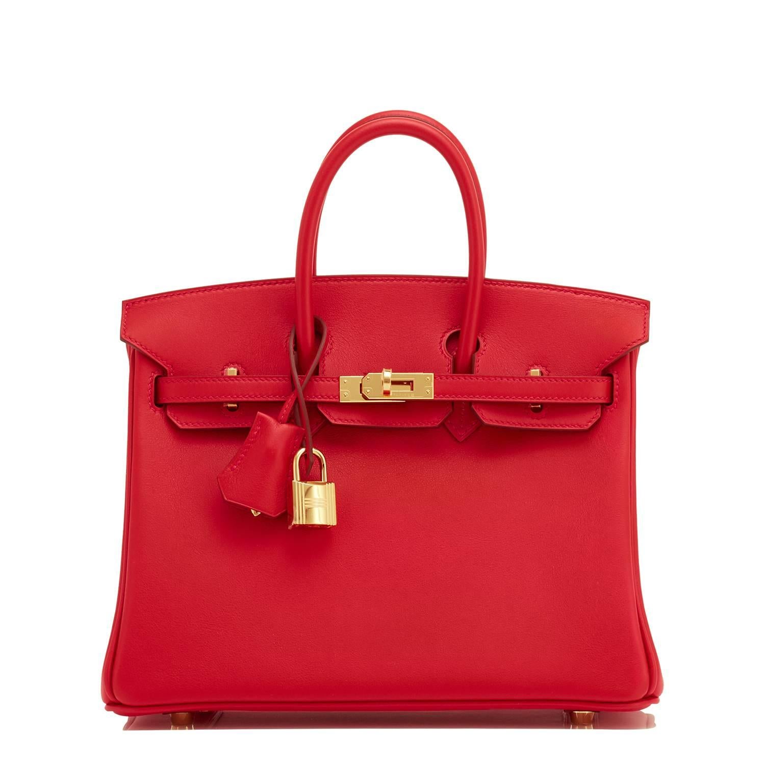 red birkin bag