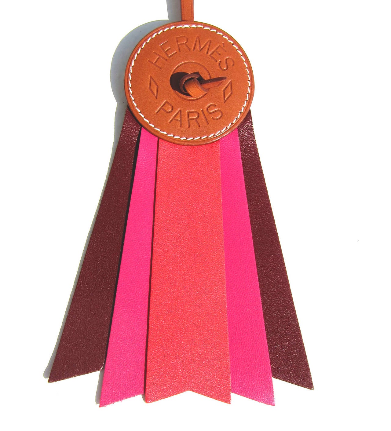 Hermes Rose Jaipur Rose Shocking Rouge H Paddock Flot Horse Ribbon Charm

Limited edition collector's item
Rose Jaipur / Rose Shocking / Rouge H Paddock Flot Leather Charm
Brand new in box coming with Hermes presentation gift box and