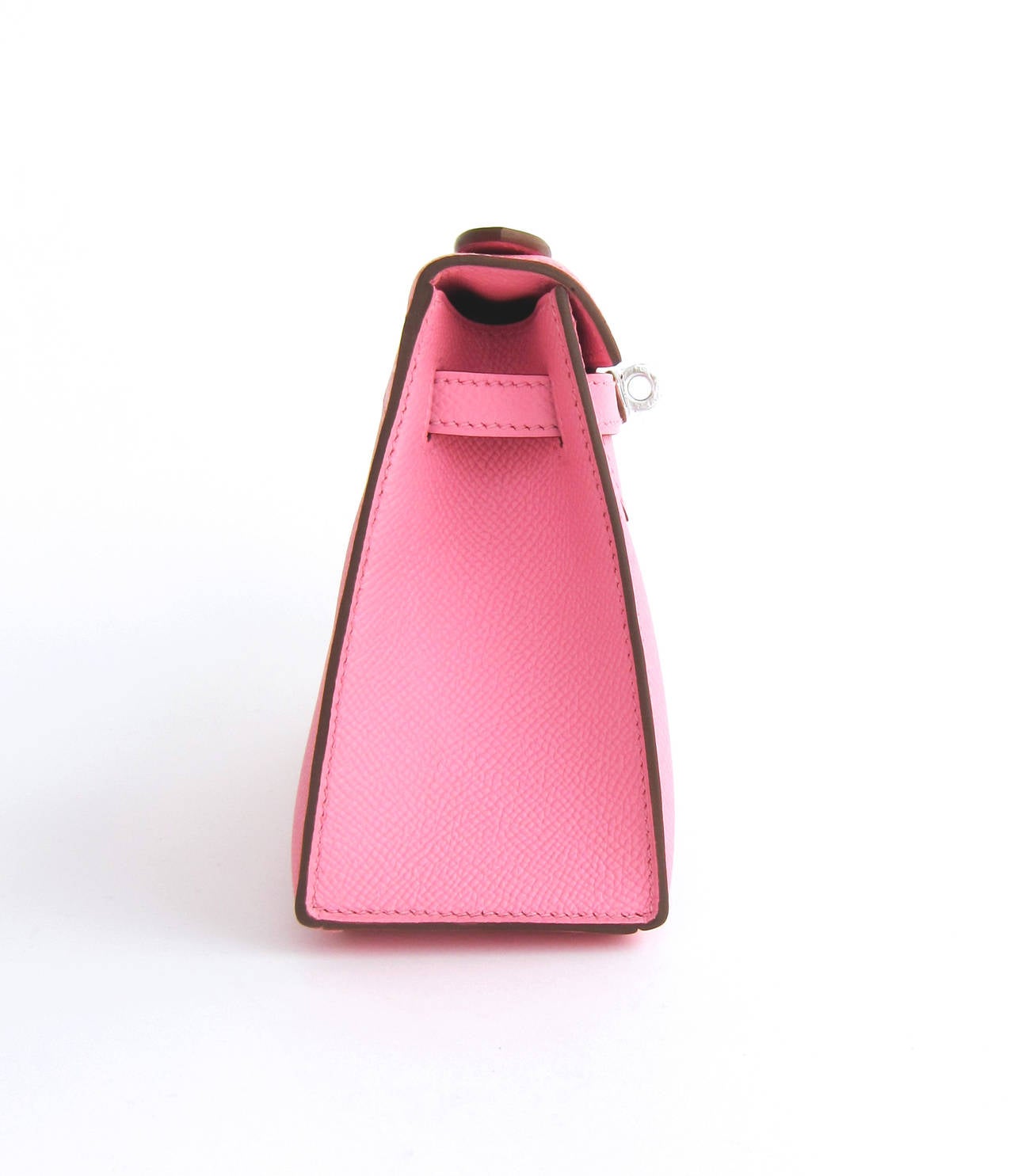 Hermès Kelly Pochette Rose Confetti Epsom Bag