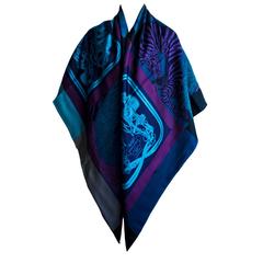 Hermes Exceptional Beaded Brides de Gala Reversible Silk Cashmere Scarf Shawl 