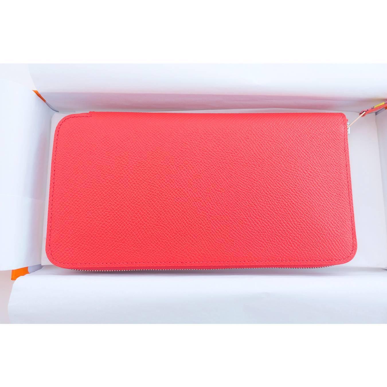 Hermes Rose Jaipur Astrologie Nouvelle Silk-In Wallet For Sale at ...  