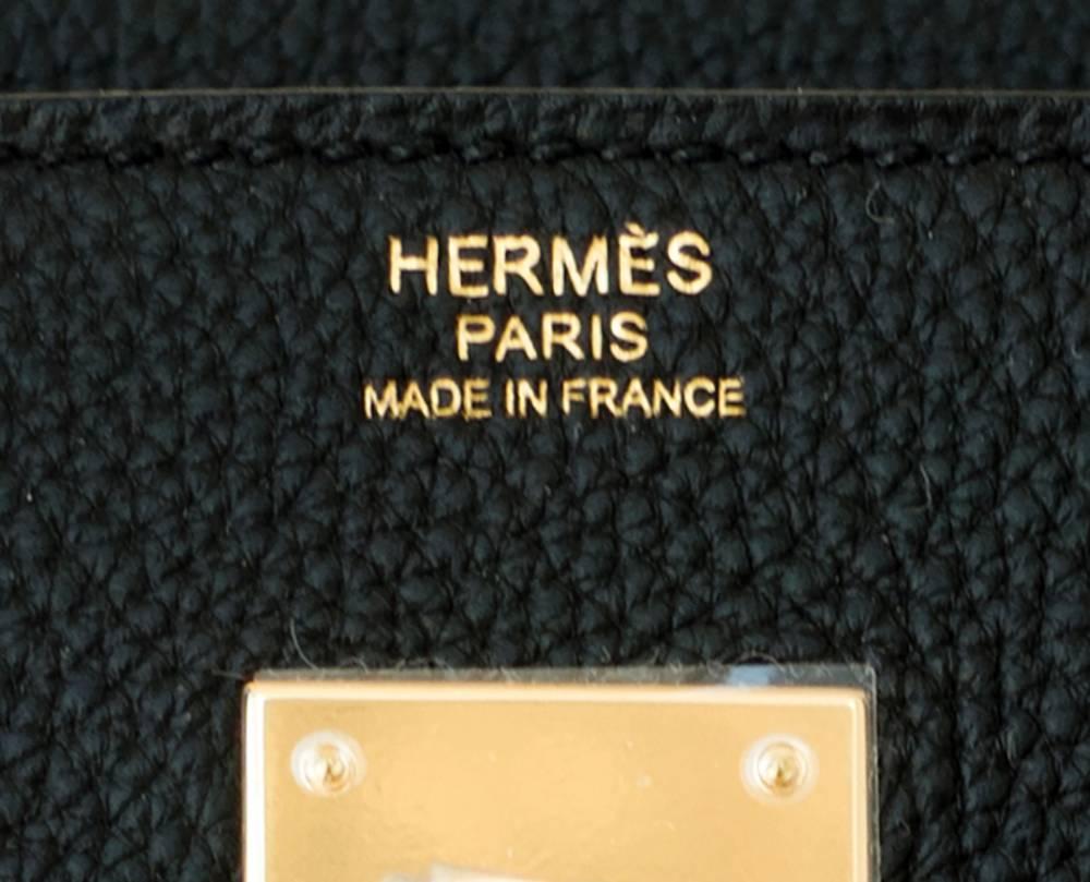 Hermes 30cm Black Birkin Togo Gold Hardware GHW Bag 
Brand New in Box. Store Fresh. Pristine condition (with plastic on hardware)
Comes full set with keys, lock, clochette, a sleeper for the bag, rain protector, and signature orange Hermes