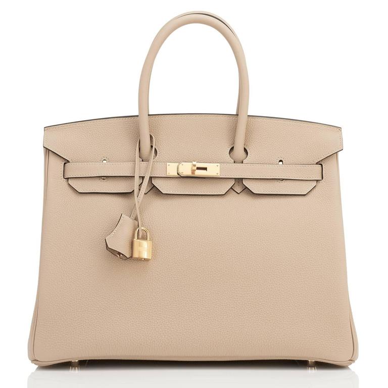 beige hermes birkin