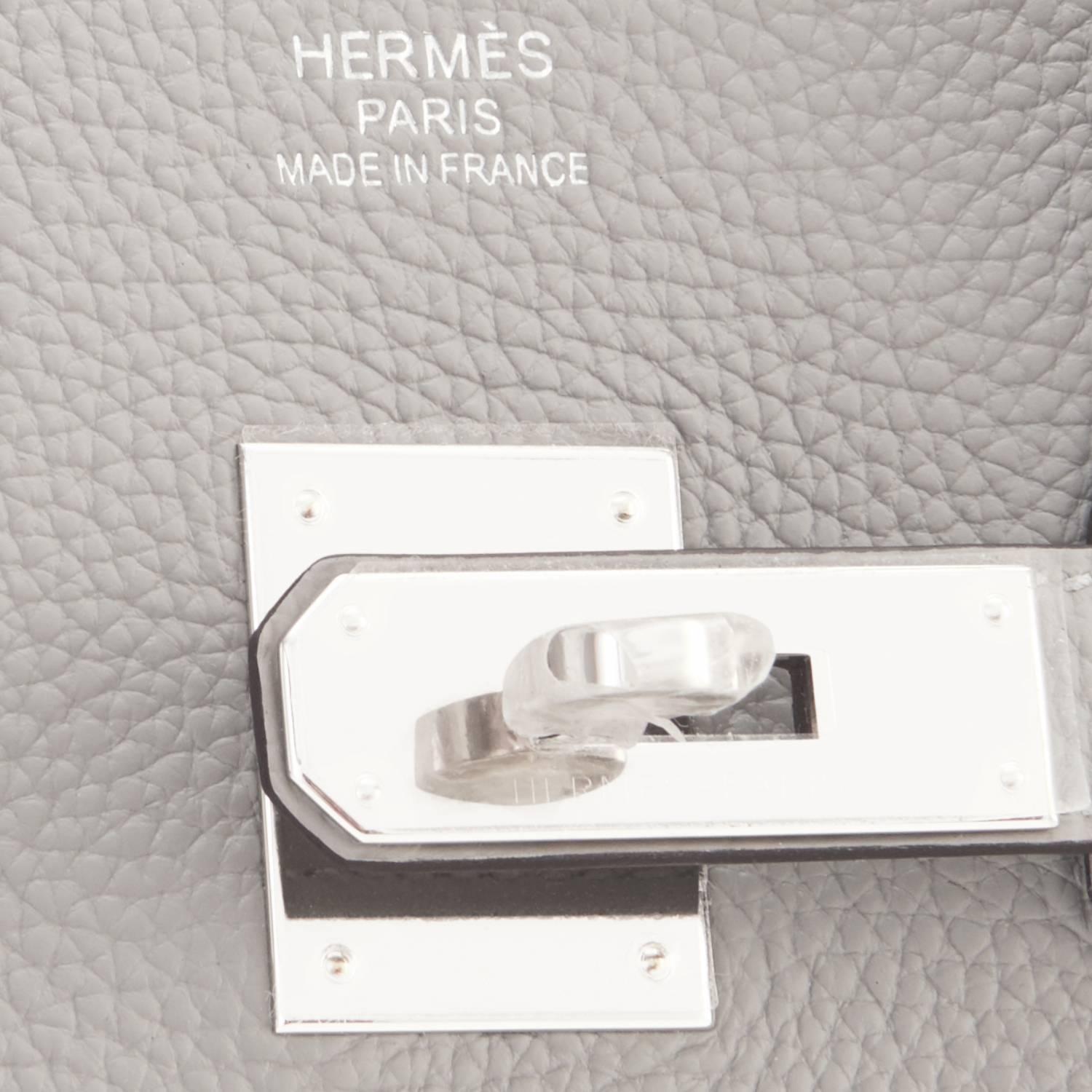Hermes Gris Mouette 