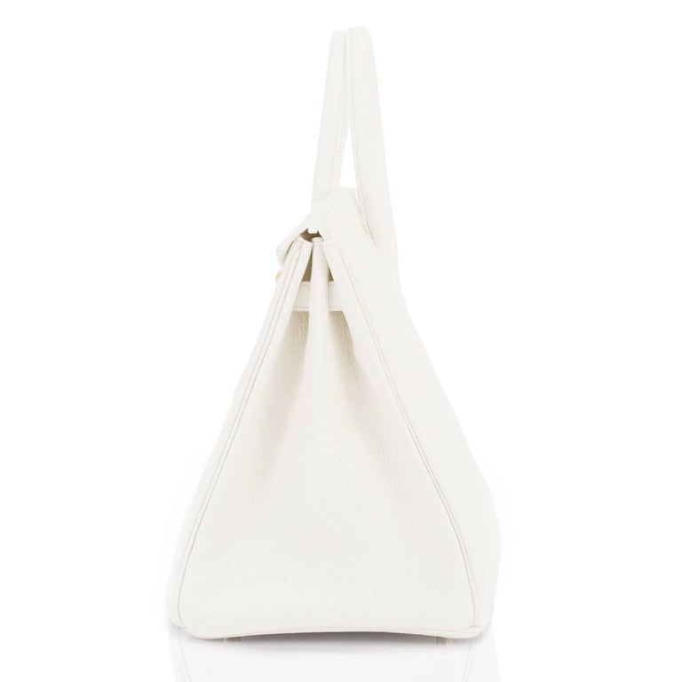 small white birkin bag