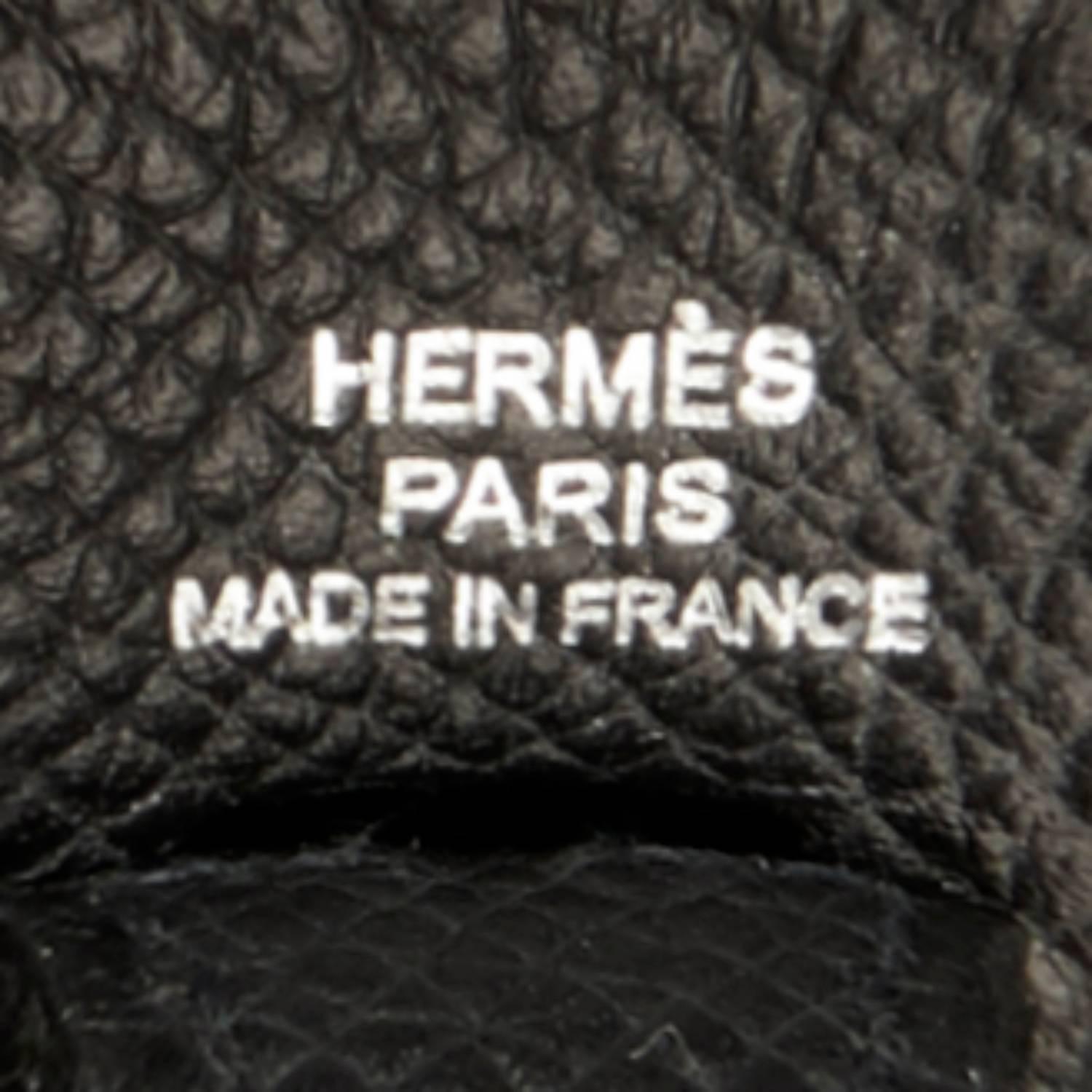 Women's or Men's Hermes Black Evelyne TPM Shoulder Cross Body Messenger Bag