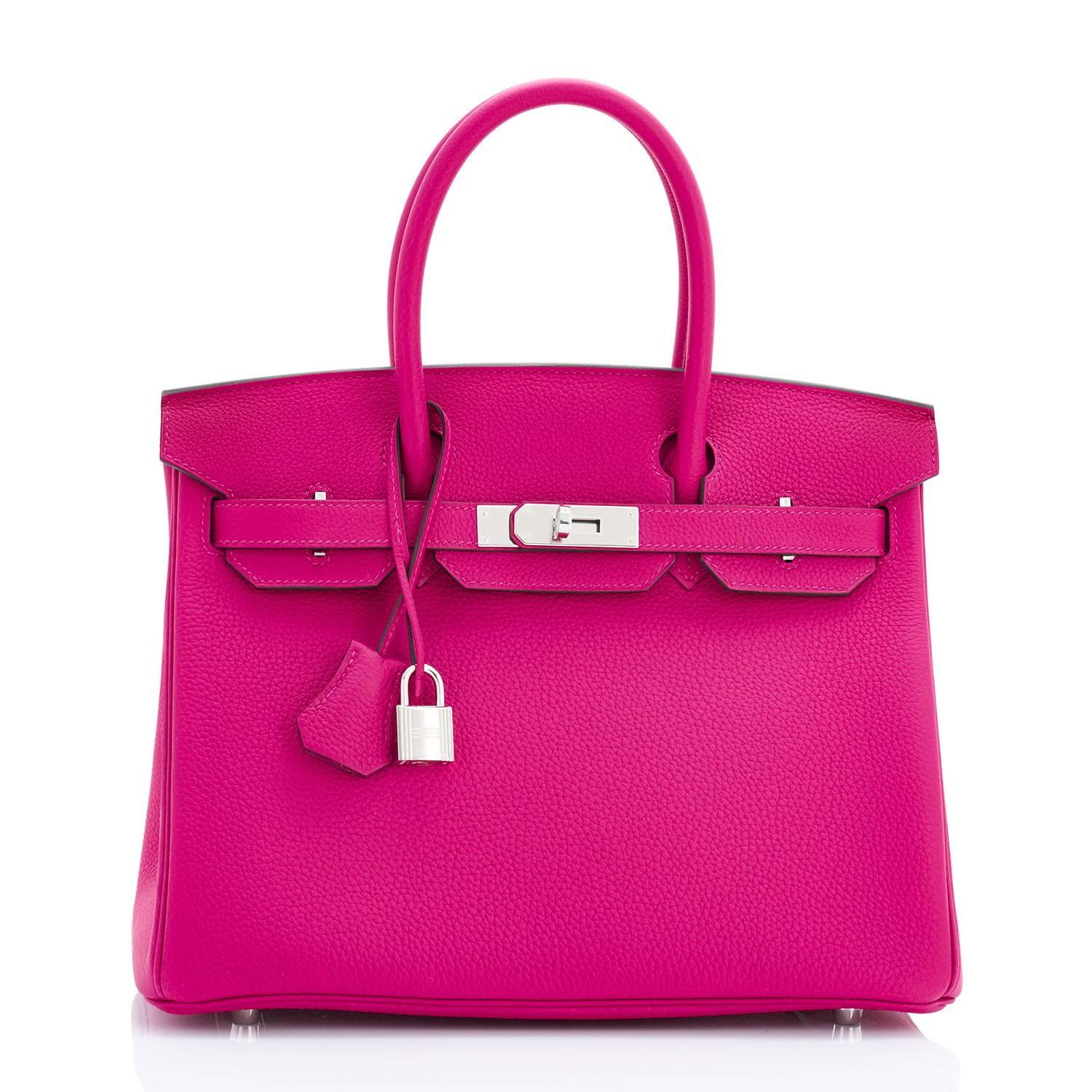 birkin bag hot pink