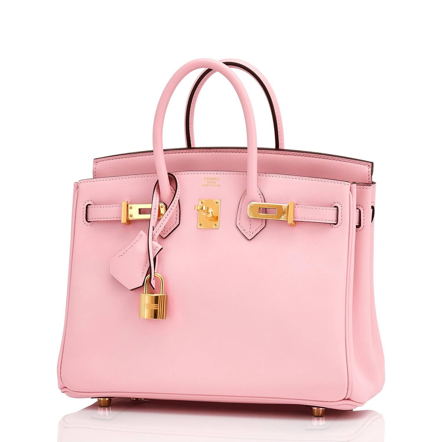 baby pink mini birkin