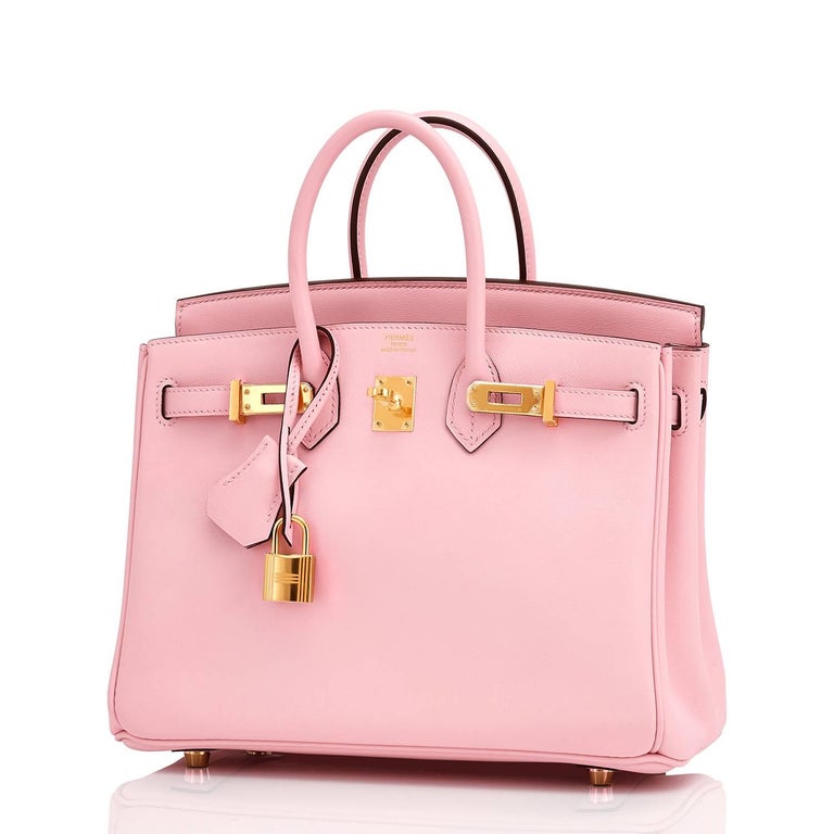 Hermès Birkin 25 Rose Sakura Swift leather Gold Hardware - 2015, T