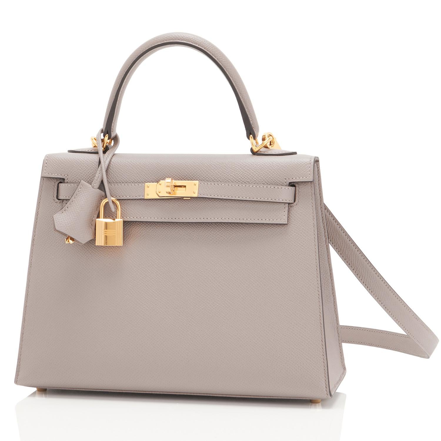 hermes kelly gris asphalte