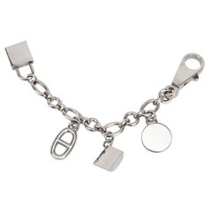 Hermes Silver Olga Charm Silver for Birkin and Kelly Bag Rare