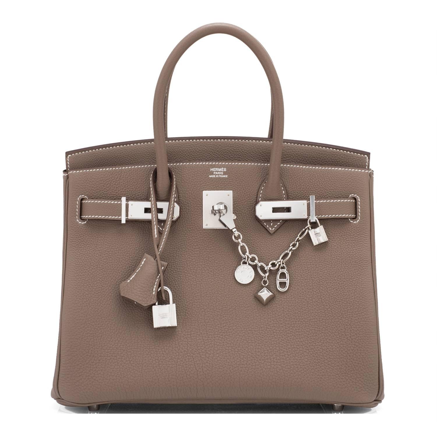 Hermes Silver Olga Charm Silber für Birkin und Kelly Bag Selten für Damen oder Herren