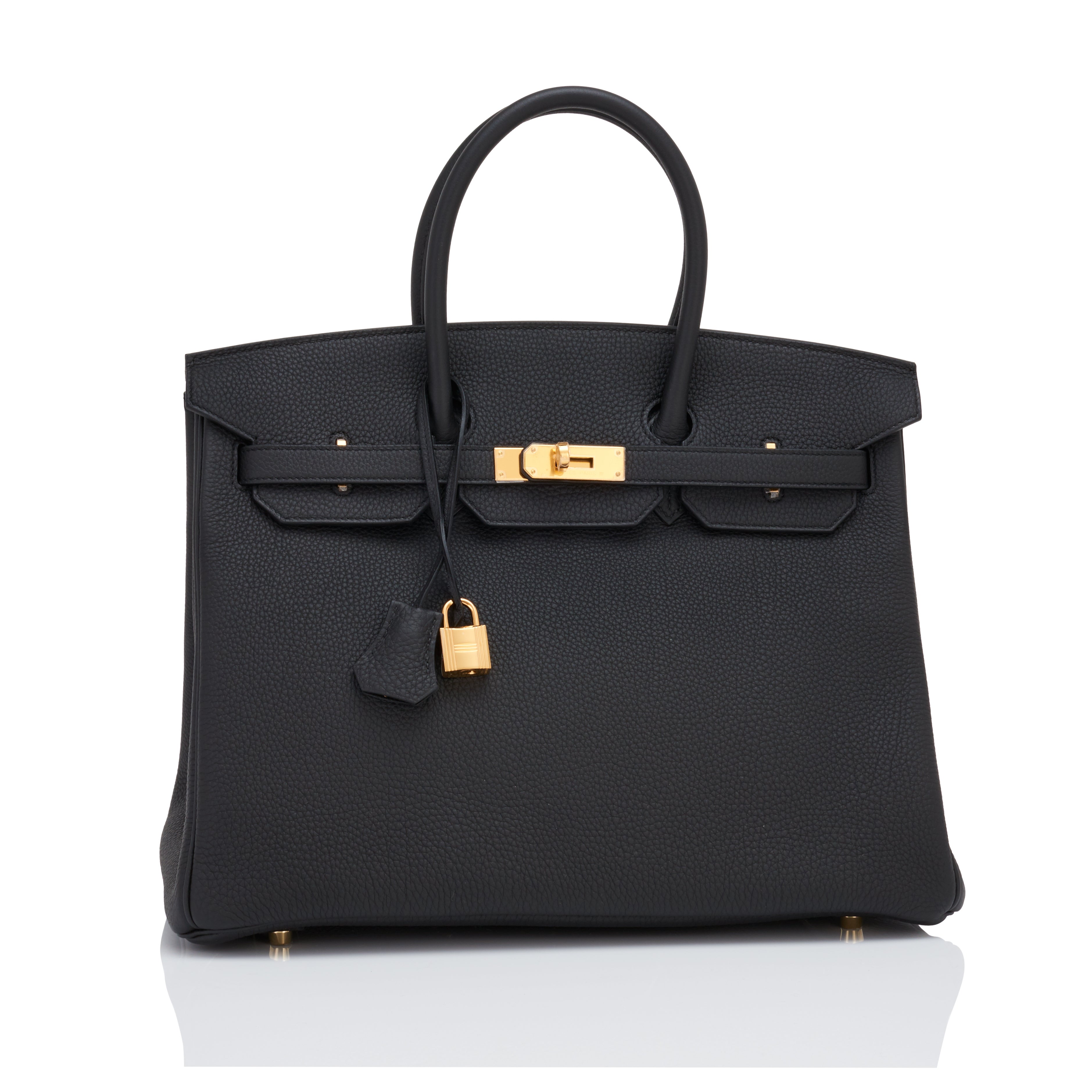 Hermes Birkin 35cm Black Togo Gold Hardware D Stamp Bag 2019