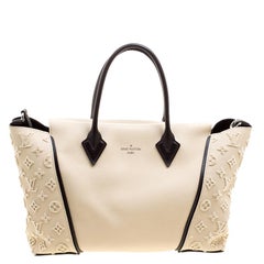 Louis Vuitton Beige Monogram Leather Cachemire W PM Bag