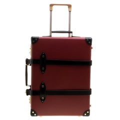 Globe Trotter Burgundy 4 Piece Limited Edition Chivas Regal Luggage Set