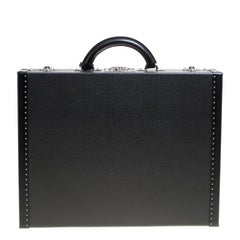 Louis Vuitton Black Taiga Leather President Briefcase