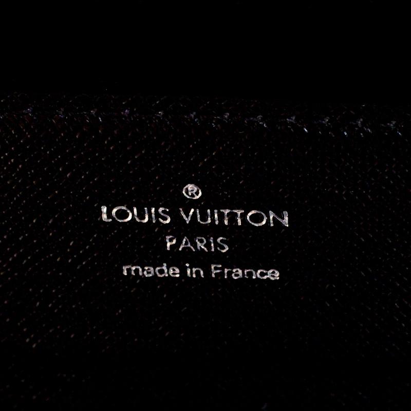 Men's Louis Vuitton Black Taiga Leather President Briefcase