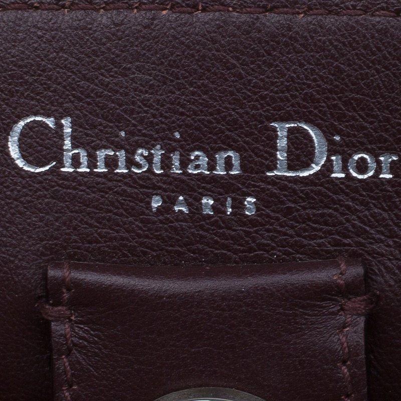 Dior Light Mint Leather Medium Diorissimo Shopper Tote 1