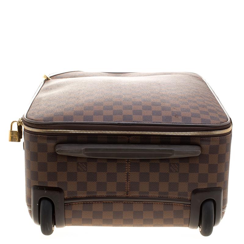 Louis Vuitton Damier Ebene Canvas Pegase Light 55 Luggage 2