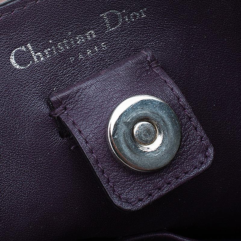 Dior Light Brown Leather Large Diorissimo Shopper Tote 13