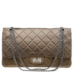 Chanel Bronze Quilted Leather 2.55 Reissue Classic 227 Flap Bag