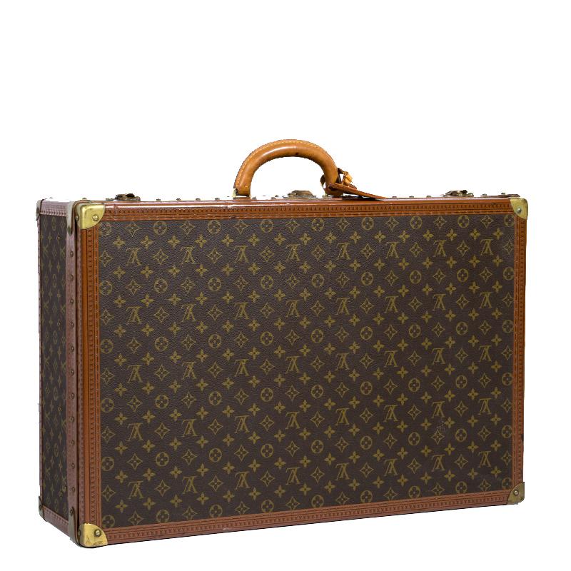 Louis Vuitton Monogram Canvas Bisten 70 Hardsided Suitcase In Good Condition In Dubai, Al Qouz 2