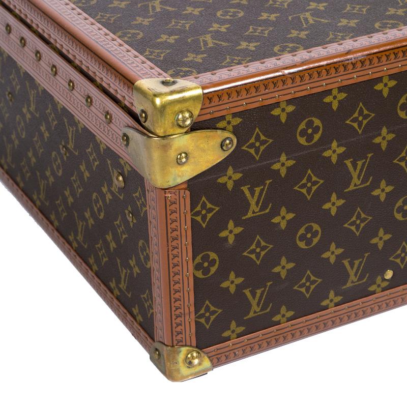 Louis Vuitton Monogram Canvas Bisten 70 Hardsided Suitcase 5