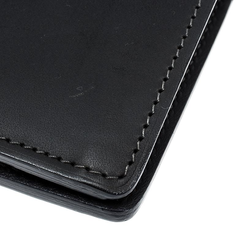 Louis Vuitton Black Leather Brazza Wallet 5