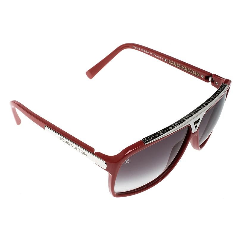 Louis Vuitton Red/Black Gradient Z0286W Evidence Sunglasses at 1stDibs | louis  vuitton evidence red, louis vuitton evidence sunglasses red, evidence  sunglasses louis vuitton