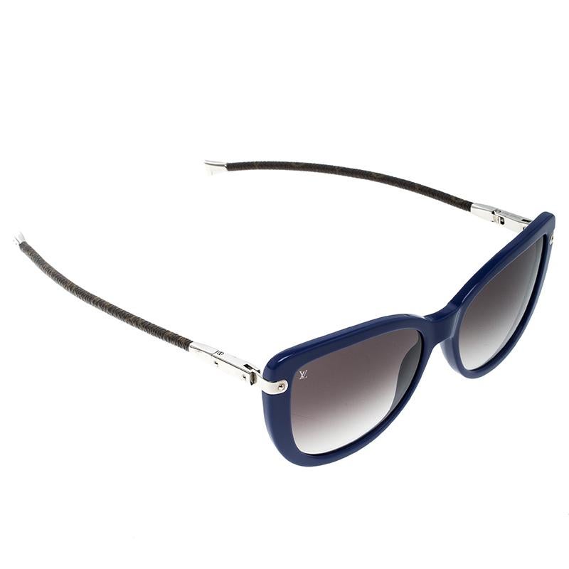 Louis Vuitton Blue/Black Gradient Z0745W Charlotte Sunglasses