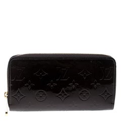 Louis Vuitton Amarante Monogram Vernis Zippy Wallet