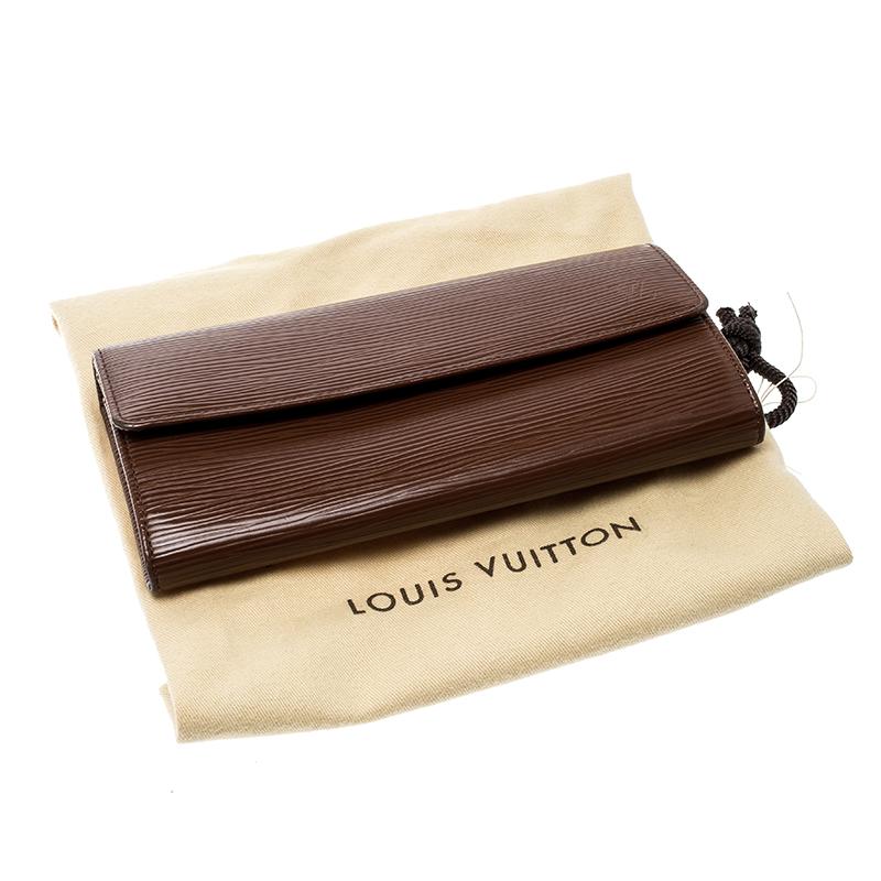 Louis Vuitton Cipango Gold Epi Leather Sarah Wallet 1