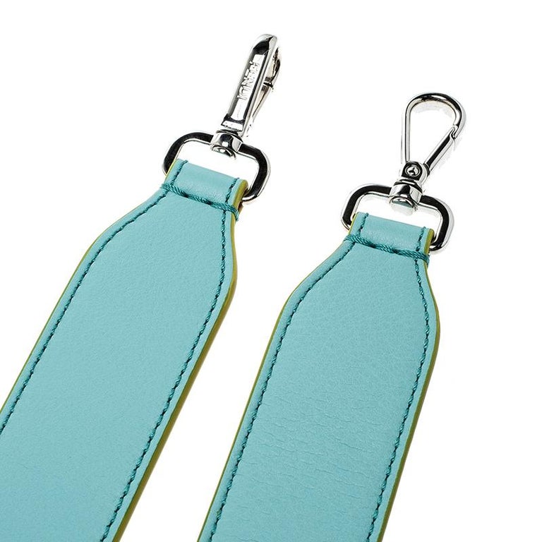 Fendi Bi Color Leather Interchangeable Shoulder Strap at 1stDibs