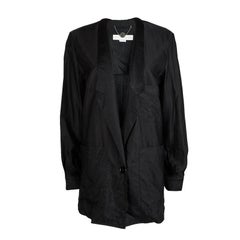 Stella McCartney Black Notched Collar Oversized Blazer M