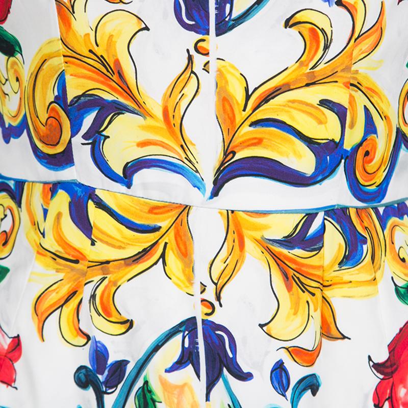 d&g majolica dress