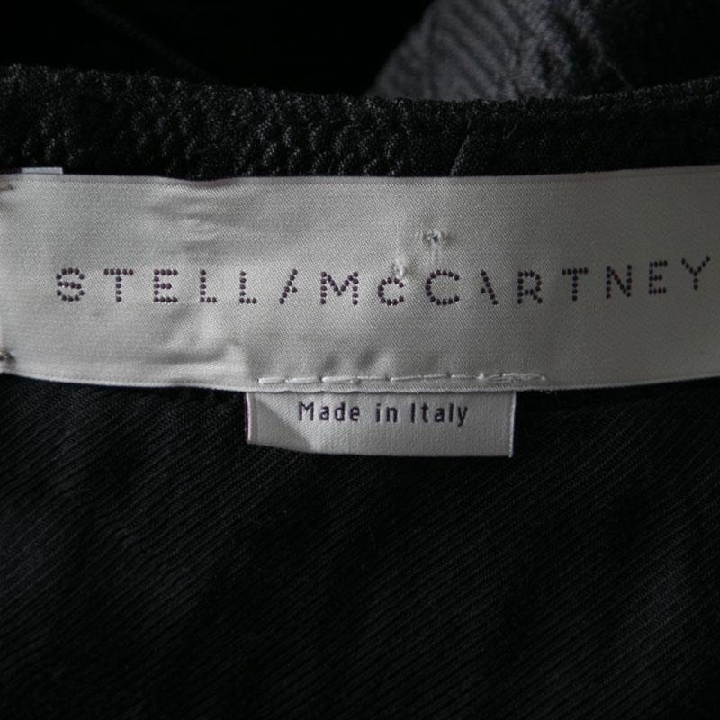 Stella McCartney Black Bonnie Jacquard Sleeveless Dress M 4