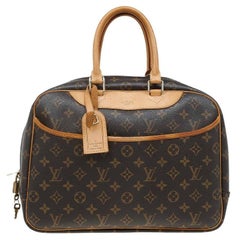 Louis Vuitton Deauville Handbag Monogram Canvas Mini at 1stDibs