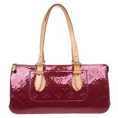 Louis Vuitton Vernis Pouch Red