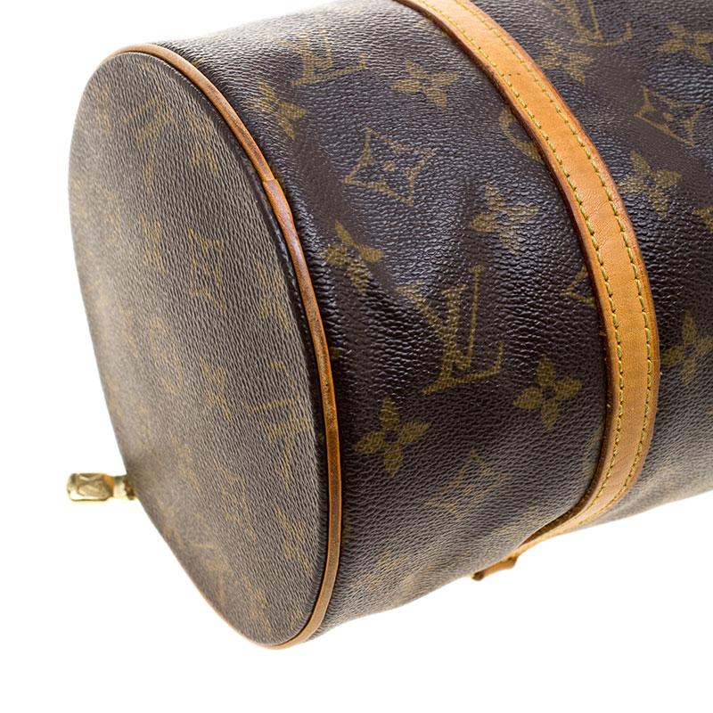 Louis Vuitton Damier Ebene Canvas Papillon 30 Bag In Good Condition In Dubai, Al Qouz 2