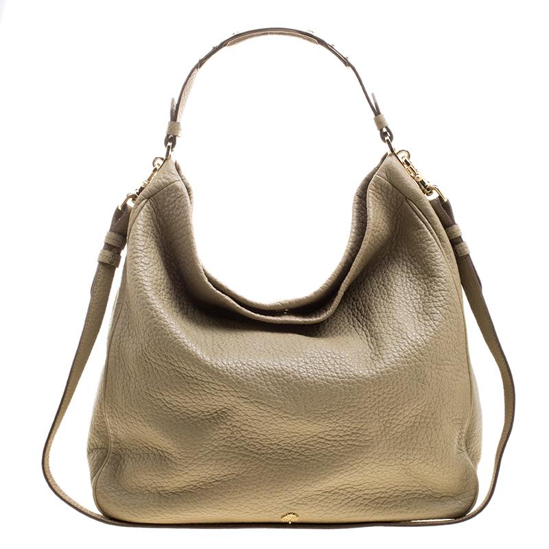 Mulberry Light Green Leather Evelina Hobo For Sale at 1stDibs ...