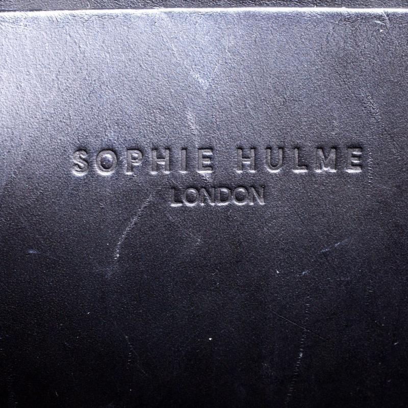 Sophie Hulme Black Leather Albion Tote 3
