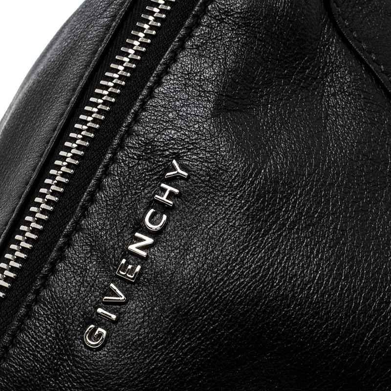 Givenchy Black Leather Small Triangle Pouch 3