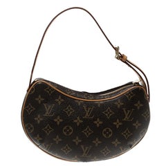 Louis Vuitton Croissant PM Tasche aus Segeltuch mit Monogramm