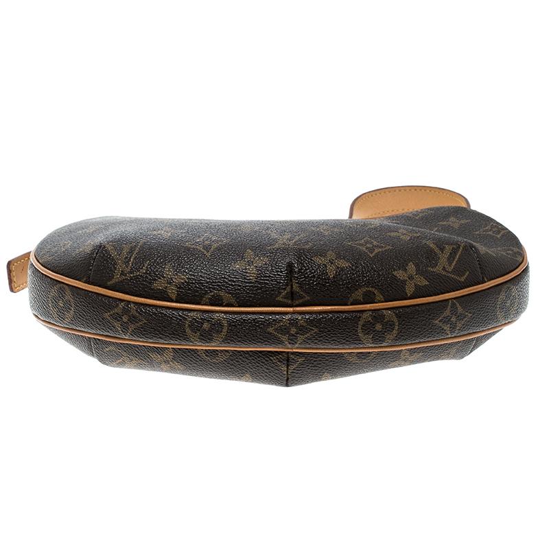 Louis Vuitton Croissant PM Tasche aus Segeltuch mit Monogramm 3