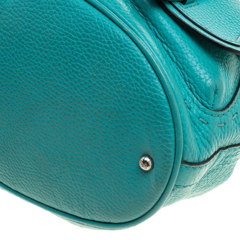 Lancel Green Leather Premiere Flirt Bucket Shoulder Bag 2