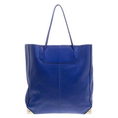 Alexander Wang Blue Leather Prisma Tote