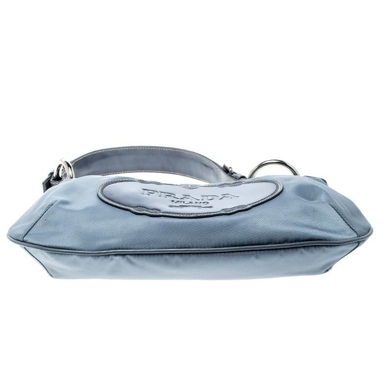 light blue prada bag