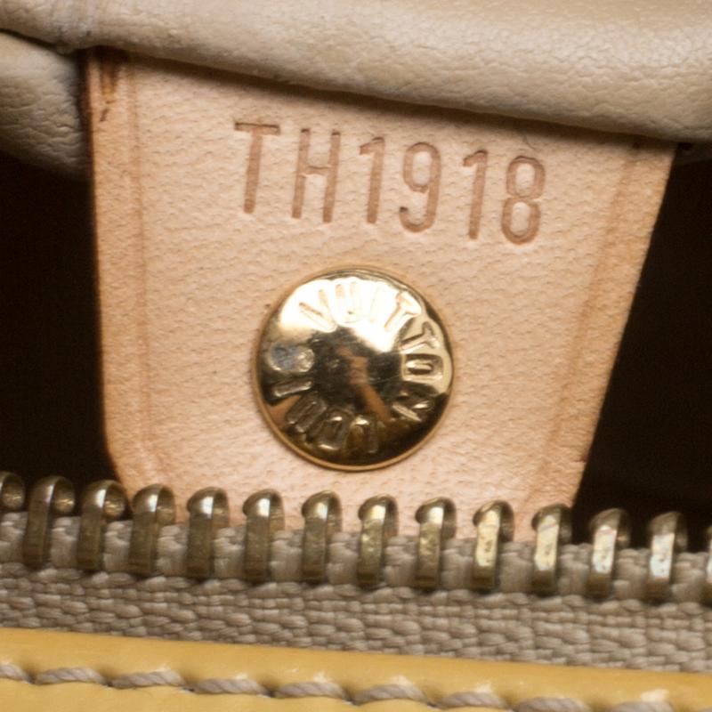 Louis Vuitton Beige Monogram Vernis Bedford Bag 5