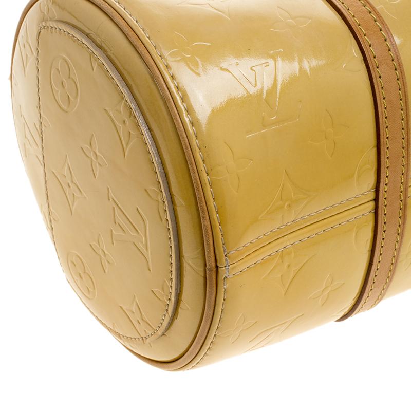 Louis Vuitton Beige Monogram Vernis Bedford Bag 6