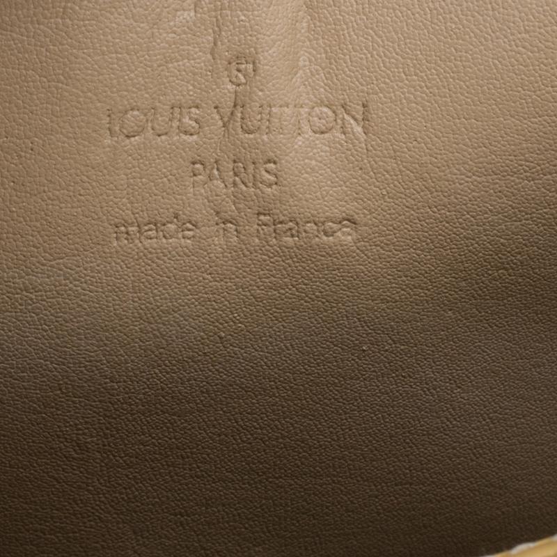 Louis Vuitton Beige Monogram Vernis Bedford Bag 1